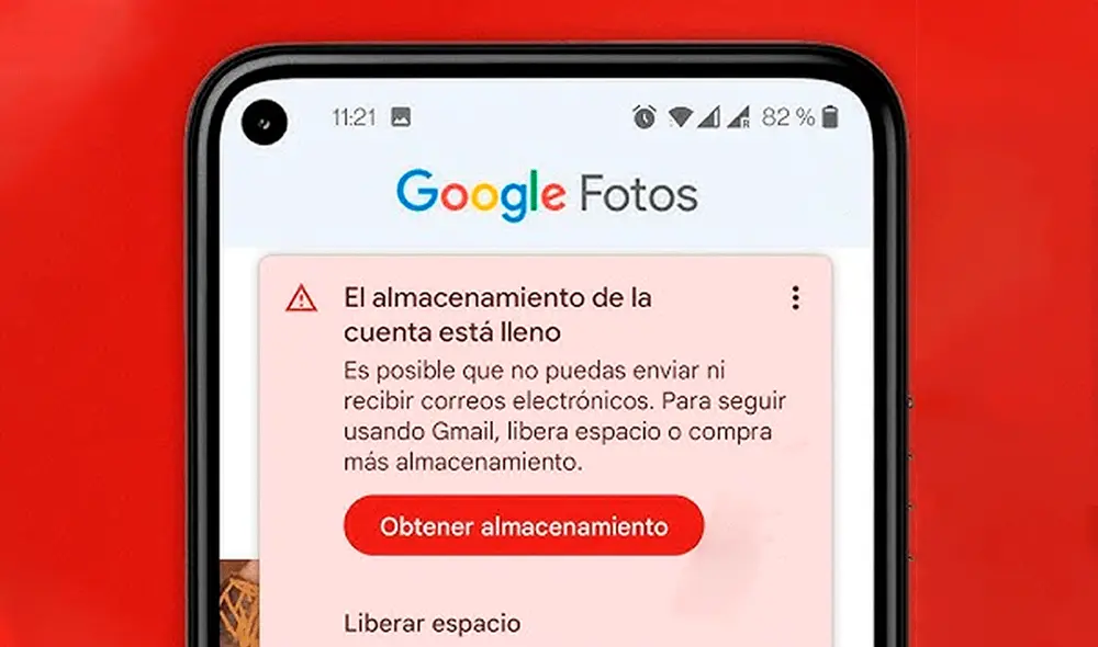 Te enseñamos cómo recuperar espacio en Google Fotos. Foto: El Rincón de Cabra Te enseñamos cómo recuperar espacio en Google Fotos. Foto: El Rincón de Cabra
