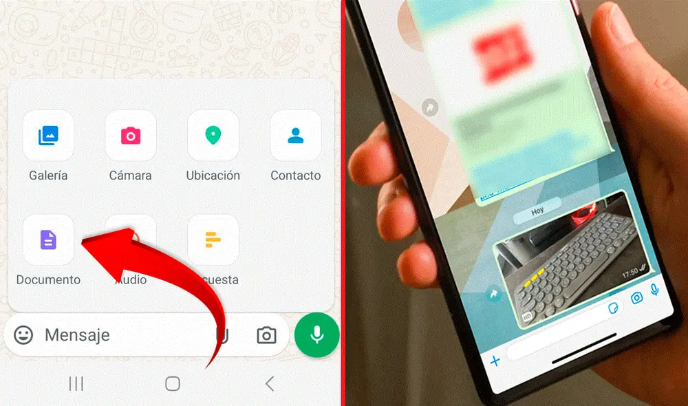 Al usar esta opción de WhatsApp, sin saberlo estás revelando los metadatos de tus fotos. Foto: LR/businessinsider