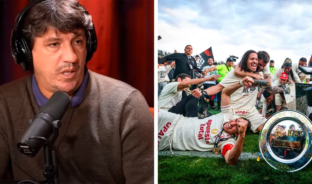 Jean Ferrari habló sobre lo que le espera a Universitario de cara al 2025. Foto: composición LR/captura de 'D&T'/archivo GLR