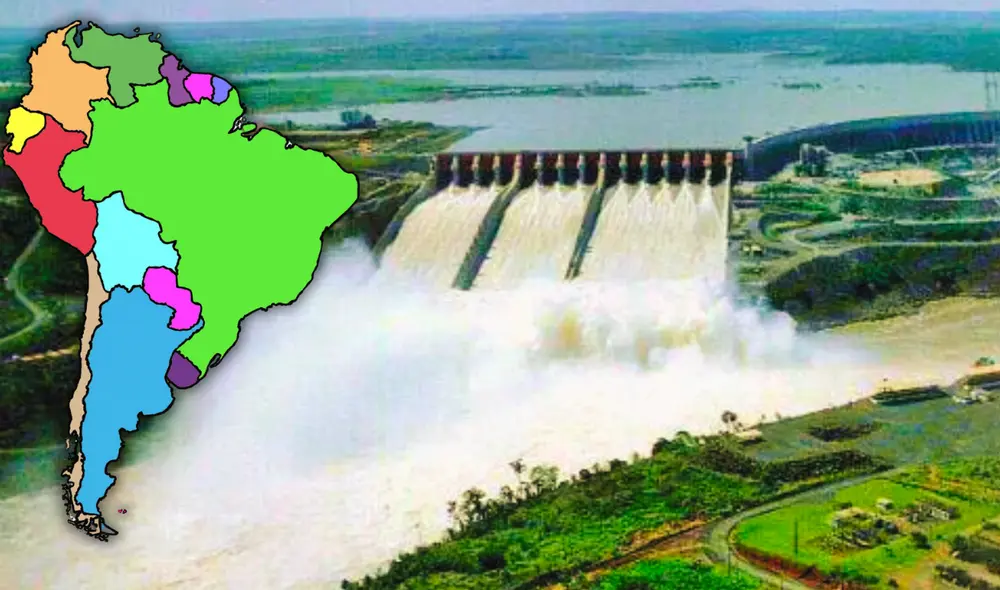 Esta represa mide 7.744 metros de longitud y 196 metros de altura, comparables a un rascacielos de 65 pisos. Foto: composición LR/ Viaje a América/Cerebrati Esta represa mide 7.744 metros de longitud y 196 metros de altura, comparables a un rascacielos de 65 pisos. Foto: composición LR/ Viaje a América/Cerebrati