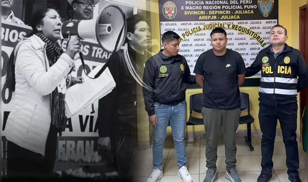 Puno. Crimen de la dirigente Sara Calla podría esclarecerse. Foto: composición LR/Claudia Beltrán/PNP