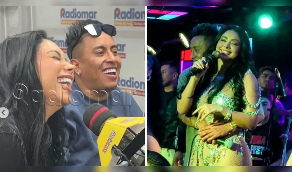 Pamela Franco y sus peculiares apodos para Christian Cueva. Foto: Composición LR/Radiomar/TikTok