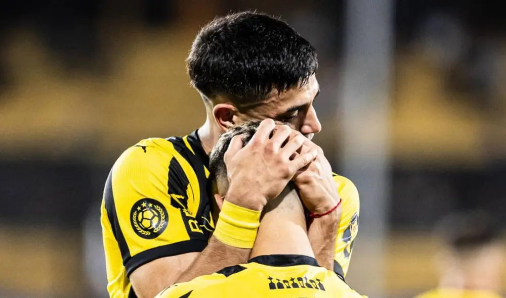 Peñarol es el puntero del fútbol uruguayo. Foto: Peñarol. Peñarol es el puntero del fútbol uruguayo. Foto: Peñarol.
