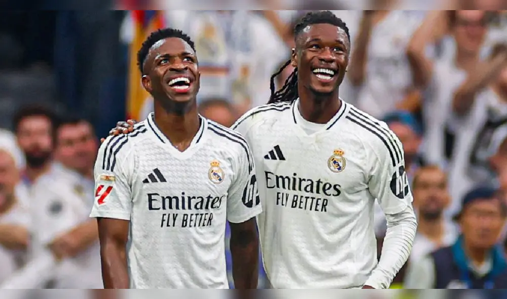 Vinícius Jr. y Eduardo Camavinga Vinícius Jr. y Eduardo Camavinga