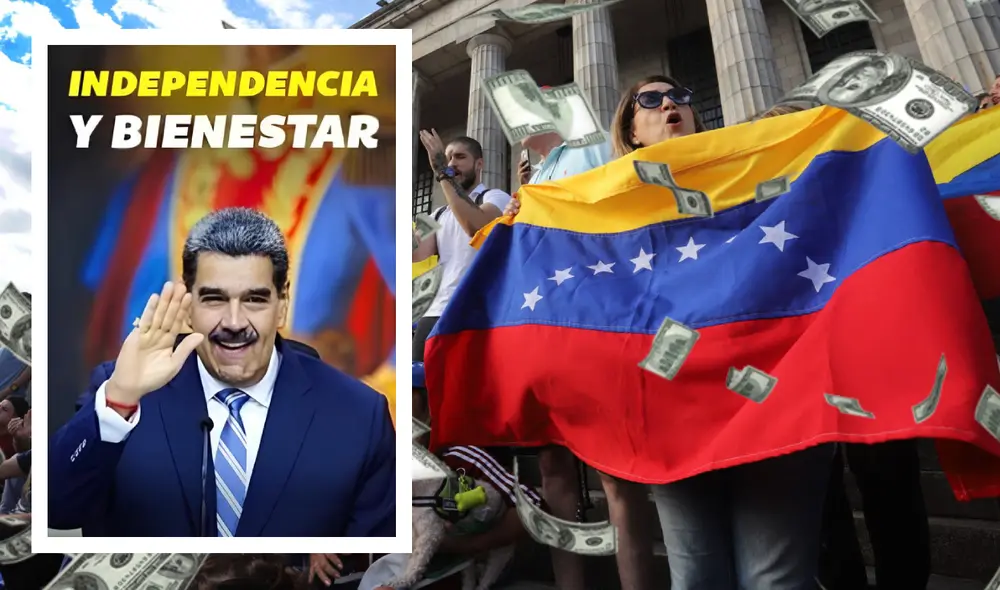 El Bono Independencia y Bienestar llegó como el Primer Bono Especial de noviembre. Foto: composición LR/Noticia al Día/Patria El Bono Independencia y Bienestar llegó como el Primer Bono Especial de noviembre. Foto: composición LR/Noticia al Día/Patria