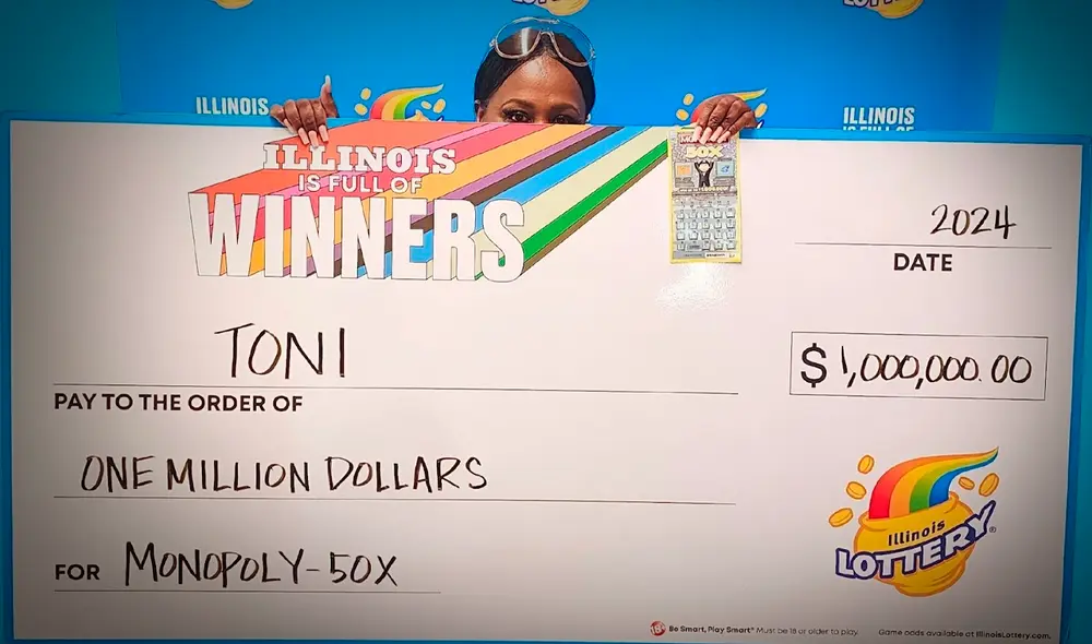 Toni Green fue la afortunada de ganar un millón de dólares en Aurora, Illinois, Estados Unidos. Foto: ABC News