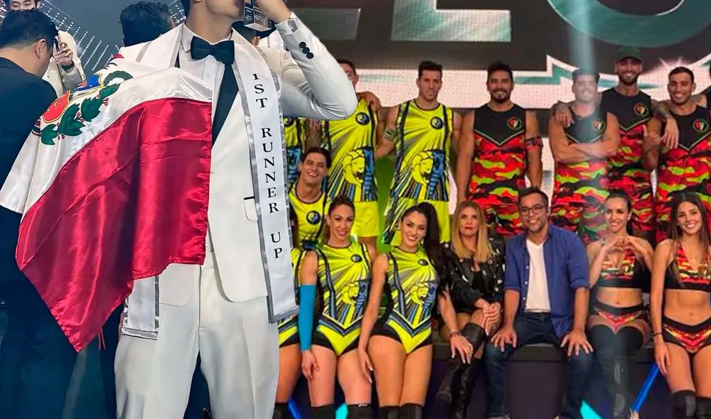 Estefano Balarín fue parte de la delegación Lima en 'Esto es guerra'. Foto: Composicion LR/Captura/Instagram/Captura/América TV