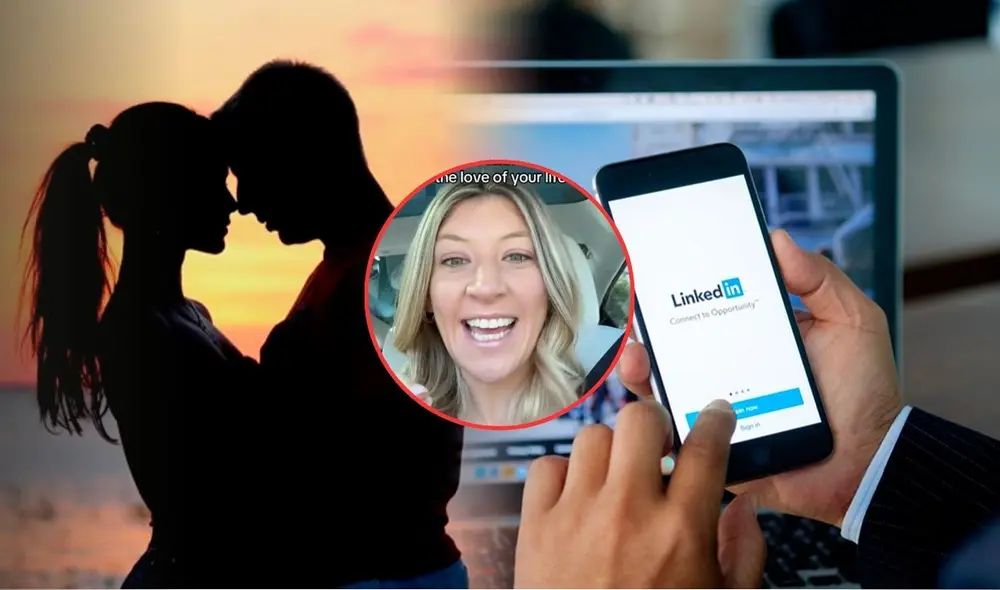Adiós a Tinder y Bumble: Tiktoker revela que es posible encontrar pareja en Linkedln, conoce cómo hacerlo. Foto: composición LR / hotgrlscry / Getty