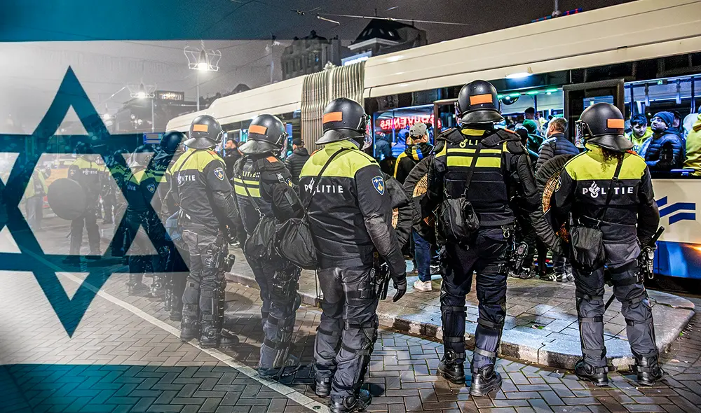 Las recomendaciones emitidas por las autoridades israelíes incluyen evitar cualquier evento que pueda estar relacionado con Israel. Foto: Composición LR/AFP.