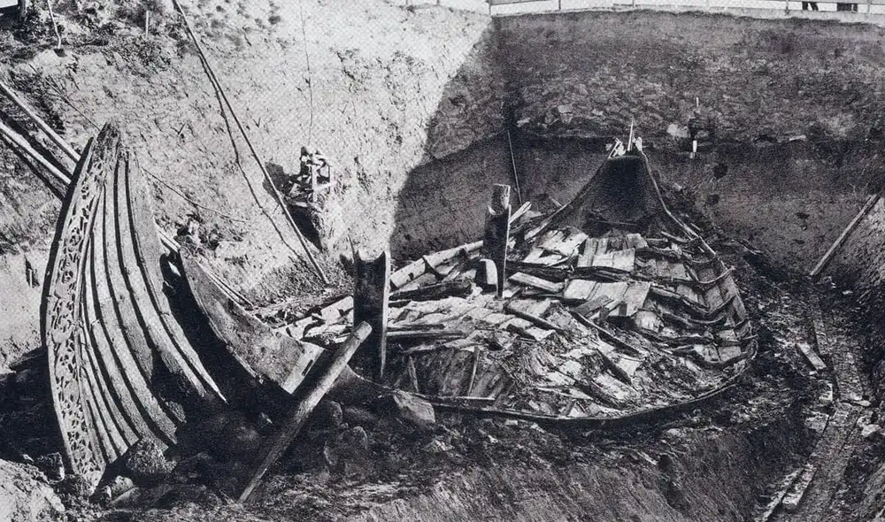 Arqueólogos han revelado un extenso complejo funerario de la época vikinga. Foto: Israel Noticias