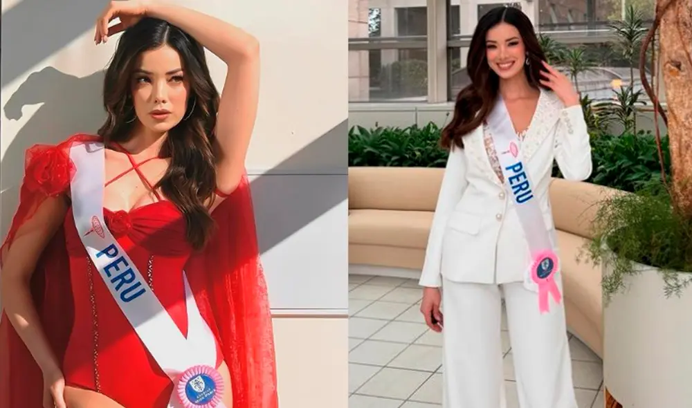 Sofía Cajo es la esperanza de Perú de cara al Miss International 2024. Foto: Composición LR/Instagram.