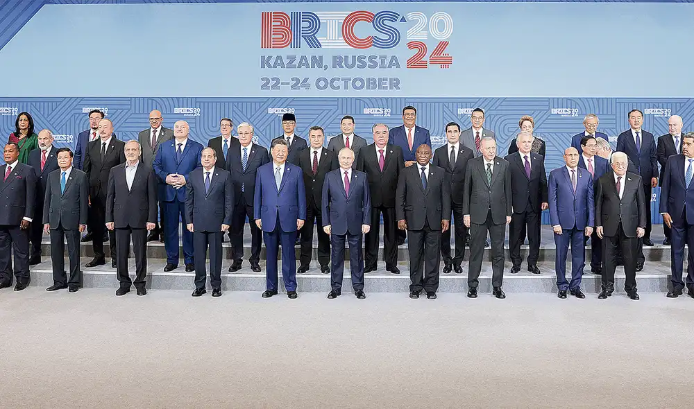Multilateralismo. El crecimiento en las economías de los BRICS, con recientes incorporaciones y nuevos socios, refleja la paulatina pérdida de hegemonía de los Estados Unidos. Foto: difusión