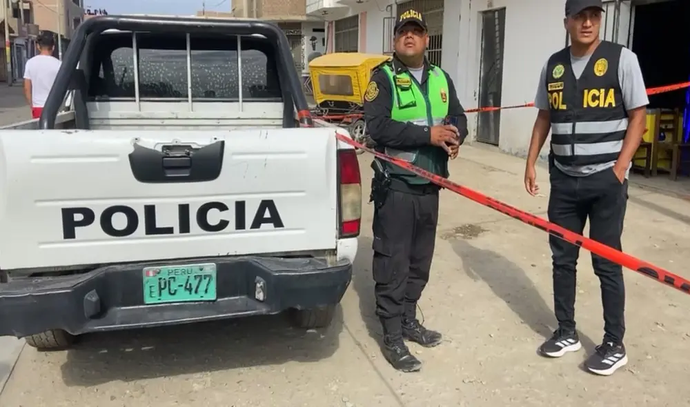 Policía investiga crimen de directivo de fútbol en Trujillo. Foto: Yolanda Goicochea/ La República Policía investiga crimen de directivo de fútbol en Trujillo. Foto: Yolanda Goicochea/ La República