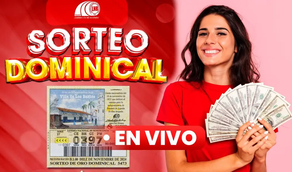 La Lotería Nacional de Panamá juega su Sorteo Dominical todos los lunes a las 3.00 p. m. Foto: composición LR / LNB Panamá / Freepik La Lotería Nacional de Panamá juega su Sorteo Dominical todos los lunes a las 3.00 p. m. Foto: composición LR / LNB Panamá / Freepik