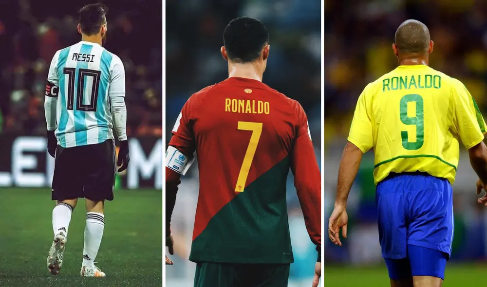 Los dorsales icónicos han jugado un papel clave en la popularidad global del fútbol. Foto: composición LR