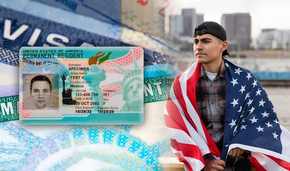 La Green Card te otorga la residencia permanente; sin embargo, no te vuelve exento a la deportación. Foto: Composición LR