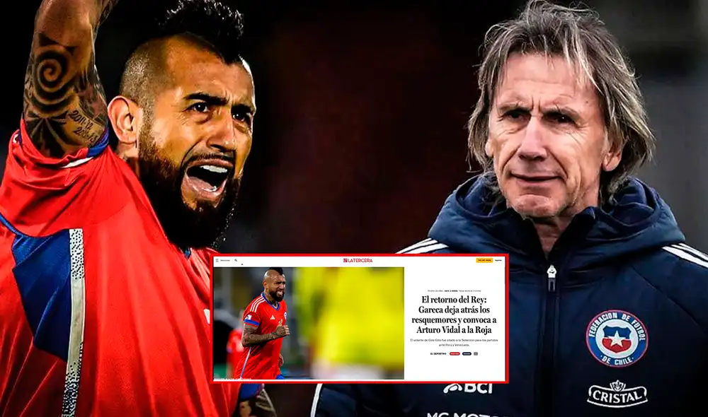 Arturo Vidal no juega con la selección chilena desde setiembre del 2023. Foto: composición LR/captura de La Tercera Arturo Vidal no juega con la selección chilena desde setiembre del 2023. Foto: composición LR/captura de La Tercera