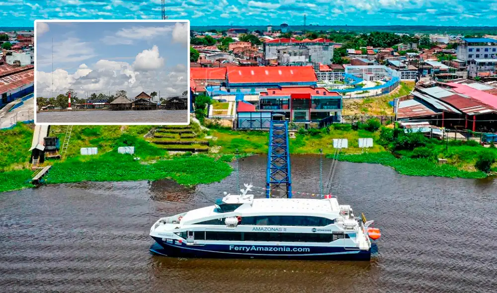 El ferry de Loreto ha llevado alrededor de 418 mil ciudadanos en 7años. Foto: composición web/Turiweb