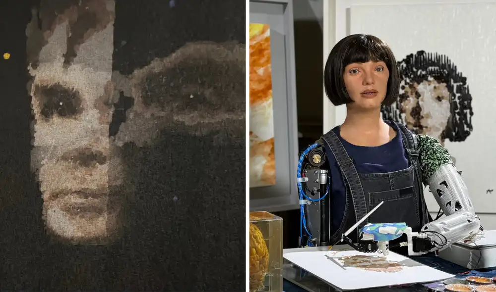 Ai-Da fue desarrollada por Aidan Meller en 2019. Foto: Composición LR | BBC News.