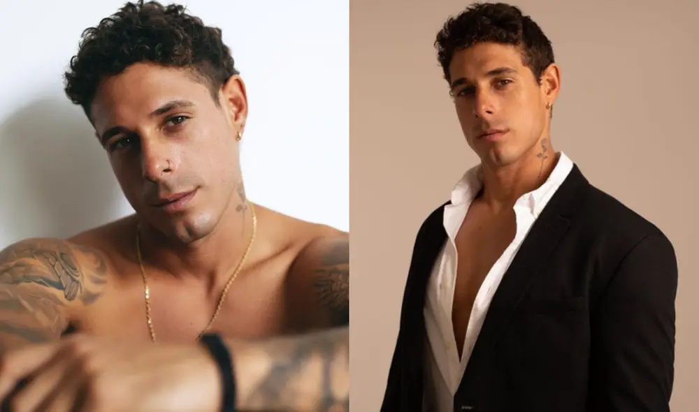 Hugo García es un modelo e influencer peruano. Foto: composición LR / Instagram