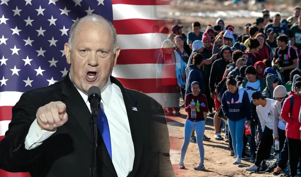 Tom Homan asegura que la inseguridad se debe a mala gestión de Biden. Foto: Composición LR/ CNN/ NPR