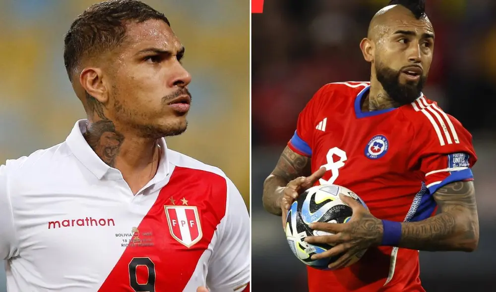 Perú vs Chile se miden en el Monumental de Ate. Foto: composición GLR.