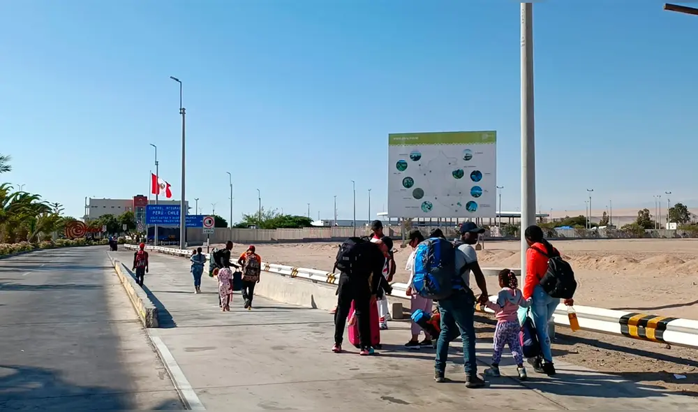 No obstante, de acuerdo a autoridades chilenas, en comparación al estudio anterior, ha disminuido en 46% la cifra de extranjeros que quisieron llegar a Chile desde Tacna. Foto: archivo