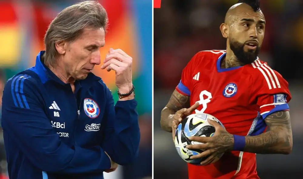 Ricardo Gareca buscará su primer triunfo oficial con la selección chilena. Foto: composición GLR.