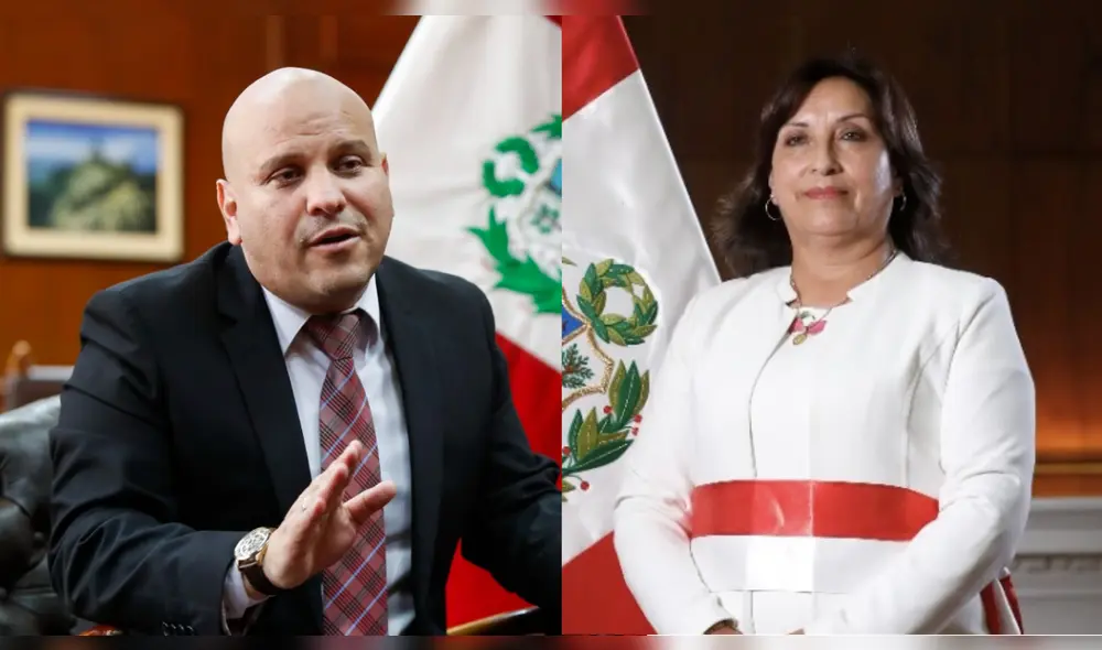 En la reciente edición de 'Sin guión, Alejandro Salas comentó sobre la desconfianza de Dina Boluarte hacia la comida en Palacio durante el gobierno de Castillo. | Composición: LR/ Palacio de Gobierno.