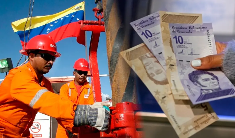 El tercer mes de aguinaldo para empleados públicos llegará a través del Sistema Patria. Foto: composición LR/Crónica Uno/EFE