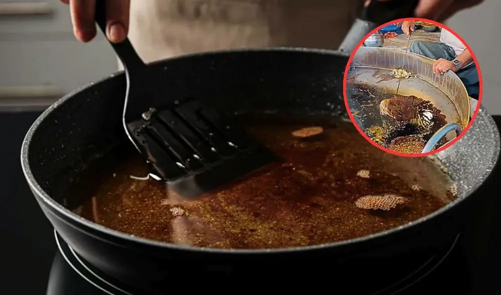 La gastronomía peruana se caracteriza por presentar frituras y aderezos, por lo que el uso del aceite es indispensable. Foto: Composición LR / Google.