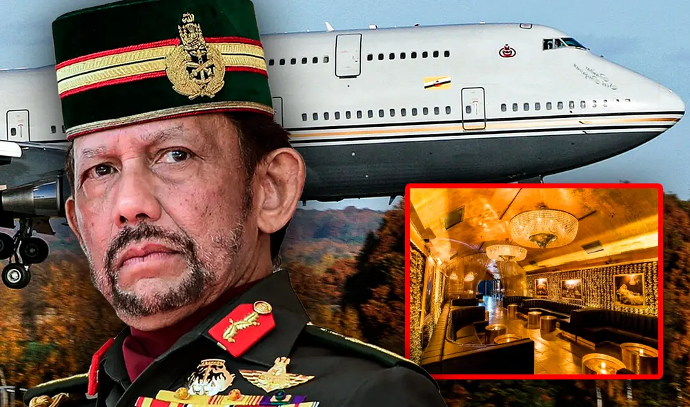 El avión fue personalizado con exquisitos detalles, como adornos de oro y cristal de la prestigiosa marca francesa Lalique. Foto: Composición LR/Autoevolution/Commons.