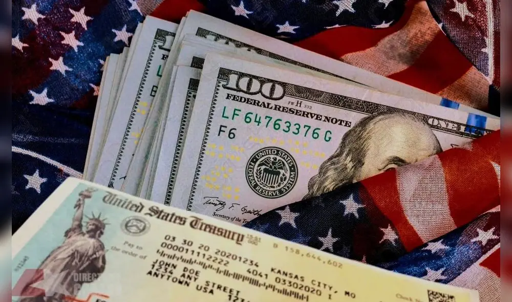 Los cheques de estímulo son importante bonos mensuales que reciben miles de estadounidenses. Foto: Composición LR/Directorio Cubano