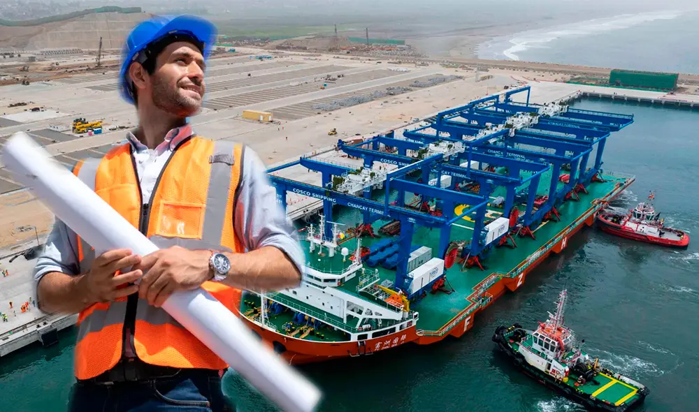 Estos serán los perfiles profesionales con mayor demanda para trabajar en el Megapuerto de Chancay. Foto: Composición LR/Andina. Estos serán los perfiles profesionales con mayor demanda para trabajar en el Megapuerto de Chancay. Foto: Composición LR/Andina.