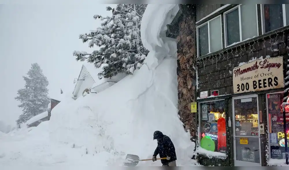 Así lucen las calles en Denver, tras la imponente tormenta de nieve | Fuente: CNN