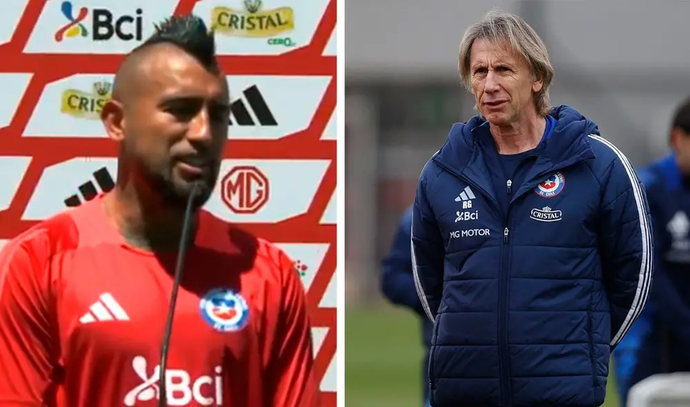 Arturo Vidal vuelve a la selección chilena tras un año. Foto: composición LR/captura de DSports/difusión