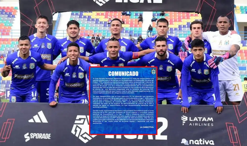 Deportivo Binacional salió campeón de la Liga 1 en 2019, tras ganar la final contra Alianza Lima. Foto: composición LR/Instagram Deportivo Binacional salió campeón de la Liga 1 en 2019, tras ganar la final contra Alianza Lima. Foto: composición LR/Instagram