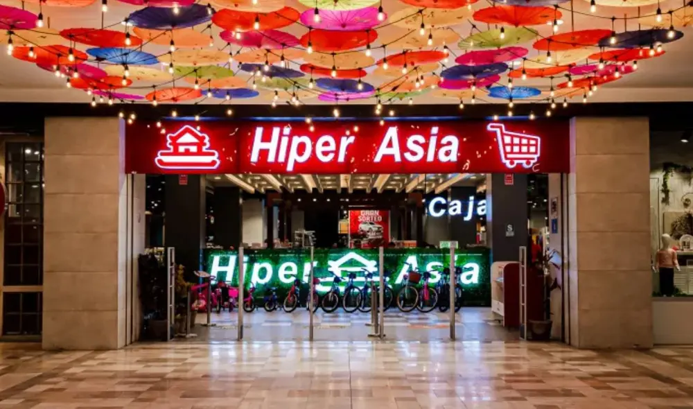 Hiper Asia es una cadena de tiendas de artículos del hogar muy conocida en regiones. Foto: Cencomall