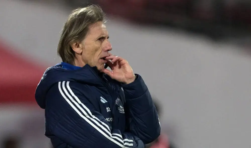 Ricardo Gareca buscará sumar su primera victoria ante Perú en el Monumental. Foto: AFP Ricardo Gareca buscará sumar su primera victoria ante Perú en el Monumental. Foto: AFP