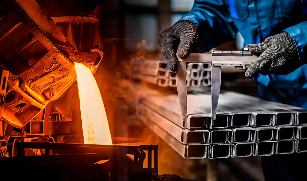 Este es el único país de Sudamérica en el top 10 de productores de acero a nivel global. Foto: composición LR/Revista constructivo Este es el único país de Sudamérica en el top 10 de productores de acero a nivel global. Foto: composición LR/Revista constructivo