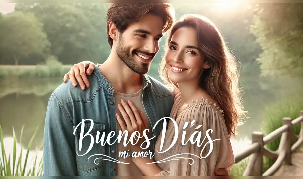 Enviar mensajes de buenos días es costumbre en muchas parejas enamoradas. Foto: Composición LR/ IA