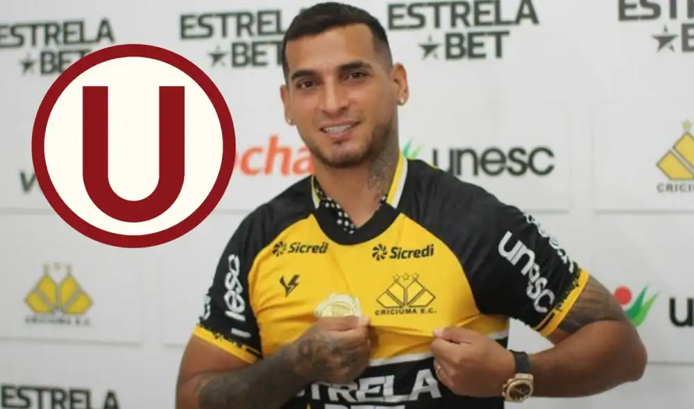 Miguel Trauco sonó fuerte en Universitario a principios de la temporada 2024. Foto: Criciúma Esporte Club Miguel Trauco sonó fuerte en Universitario a principios de la temporada 2024. Foto: Criciúma Esporte Club
