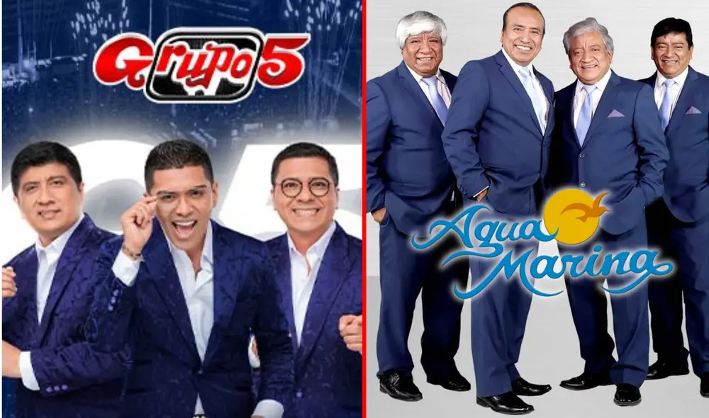 La canción de cumbia más emblemática del Perú fue lanzada en los años 70 y no le pertenece al Grupo 5 ni Agua Marina. Foto: composición LR/Grupo 5/Agua Marina La canción de cumbia más emblemática del Perú fue lanzada en los años 70 y no le pertenece al Grupo 5 ni Agua Marina. Foto: composición LR/Grupo 5/Agua Marina