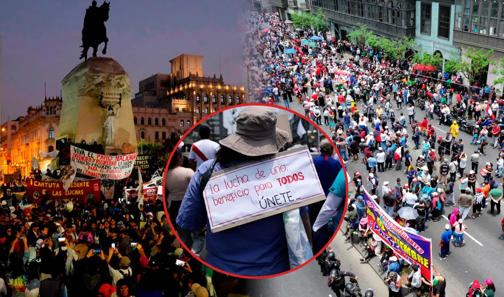 Los gremios determinaron el punto de concentración para el inicio del paro nacional de este 13 de noviembre/Composición LR/Foto LR Los gremios determinaron el punto de concentración para el inicio del paro nacional de este 13 de noviembre/Composición LR/Foto LR