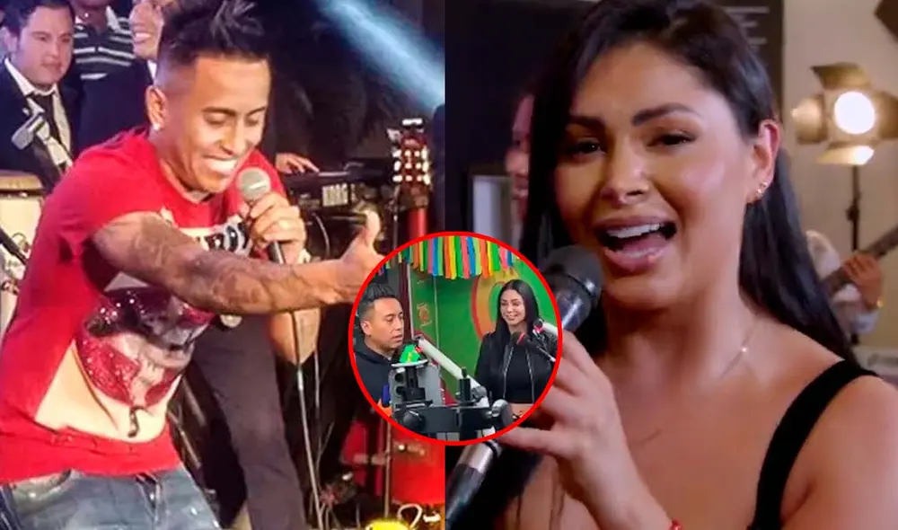 Christian Cueva y Pamela Franco seguirán cantando juntos. Foto: Composición LR/Captura/YouTube/Captura/TikTok