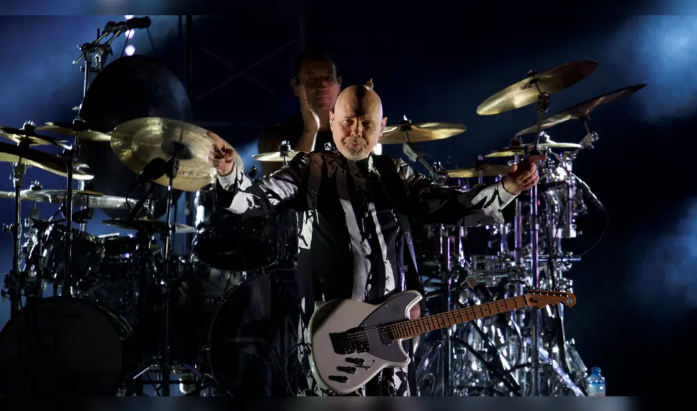 Billy Corgan de The Smashing Pumpkins. Foto: John Reyes.