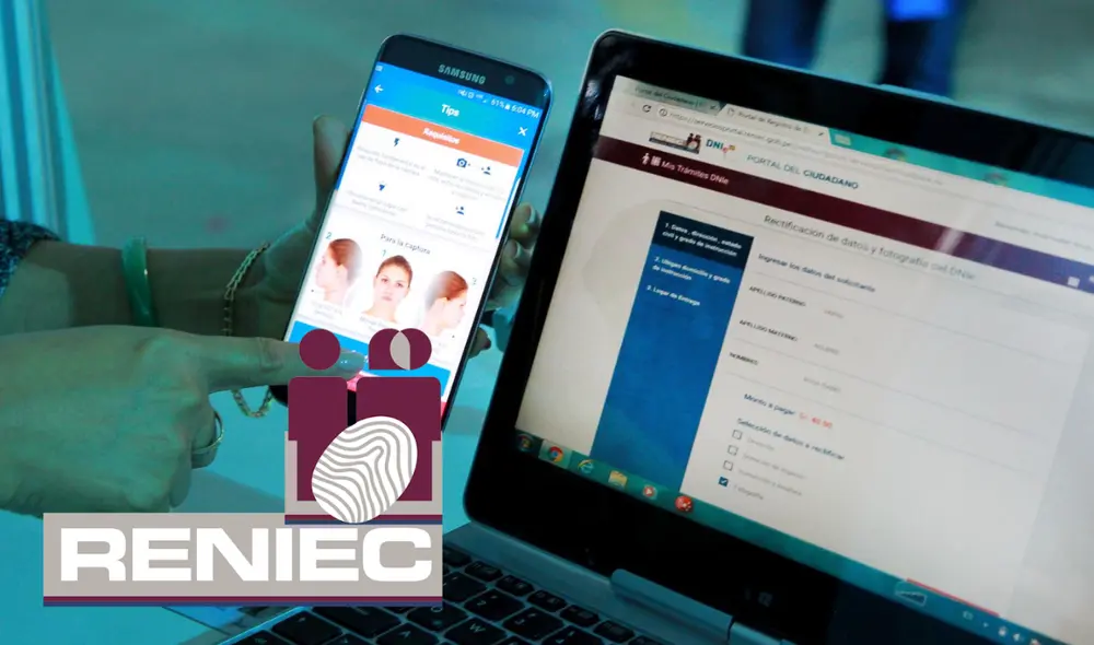 Puedes revisar tu DNI y otros datos personales desde el portal web de la Reniec. Foto: composición LR/Andina Puedes revisar tu DNI y otros datos personales desde el portal web de la Reniec. Foto: composición LR/Andina