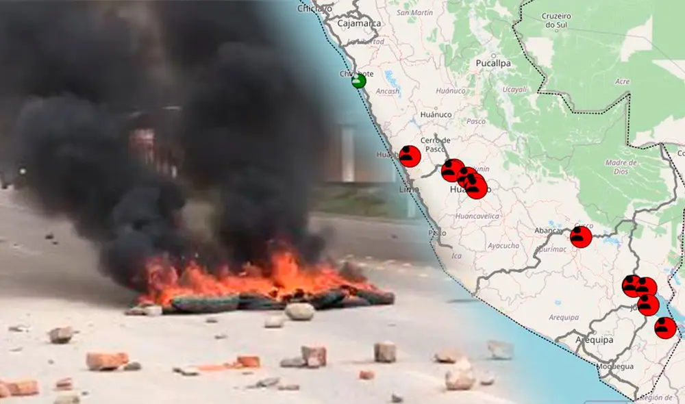 El Paro Nacional de 72 horas, convocado por gremios de transportistas en Perú, se lleva a cabo con bloqueos en diversas regiones. Foto: composición LR/difusión El Paro Nacional de 72 horas, convocado por gremios de transportistas en Perú, se lleva a cabo con bloqueos en diversas regiones. Foto: composición LR/difusión
