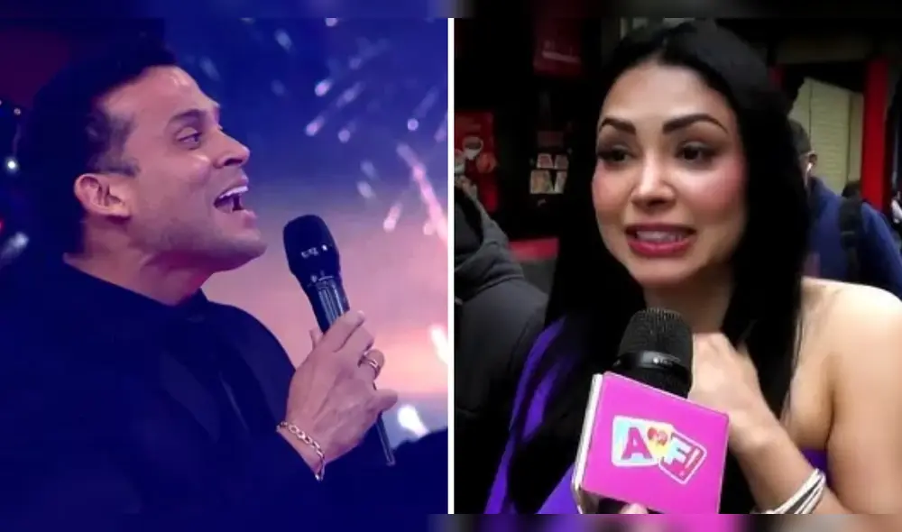 En sus recientes conciertos, Christian Domínguez sorprendió al interpretar una canción de Pamela Franco. Foto: Composición LR/América/Willax En sus recientes conciertos, Christian Domínguez sorprendió al interpretar una canción de Pamela Franco. Foto: Composición LR/América/Willax