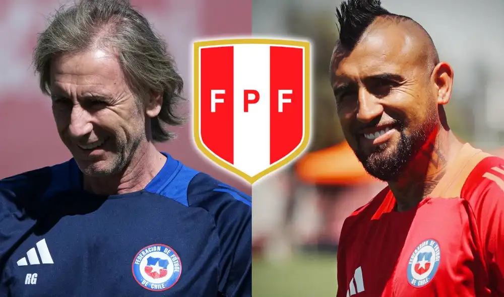 Arturo Vidal jugará por primera vez bajo el mando de Ricardo Gareca en la visita de Chile contra Perú. Foto: composición LR/AFP/FIFA